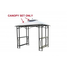 Sunjoy Replacement Canopy set for L-GG040PST-A Grill Gazebo   